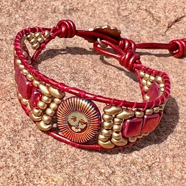 Sun Face bracelet