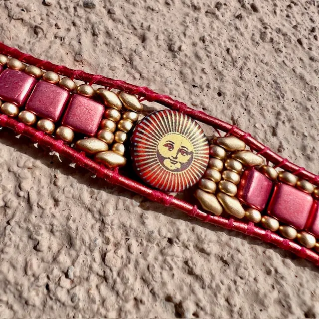 Sun Face bracelet