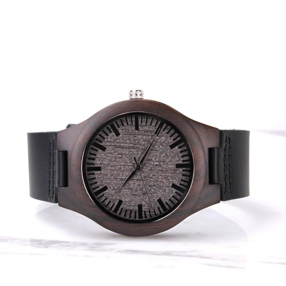Super Doctor Physician's Luxury Wooden Watch