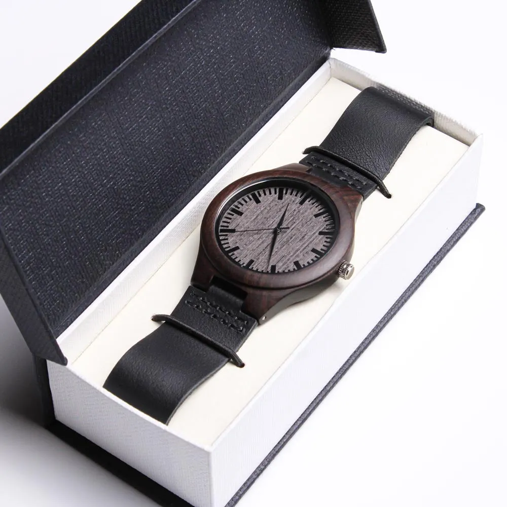 Super Doctor Physician's Luxury Wooden Watch