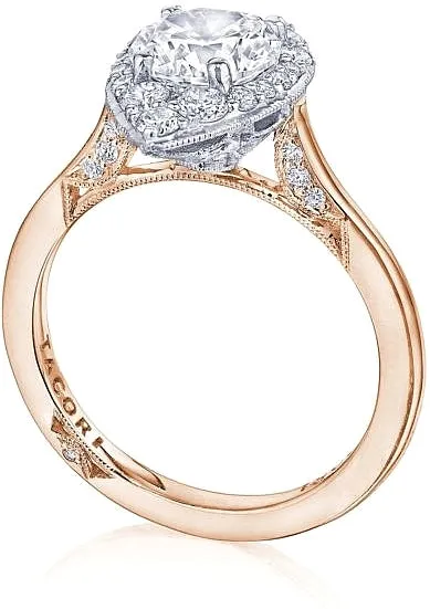 Tacori Inflori Diamond Engagement Ring