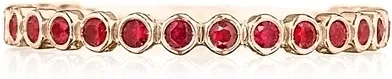 Tacori Ruby Wedding Band