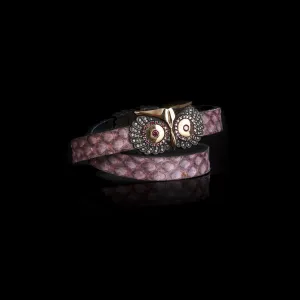 TARU DOUBLE WRAP OWL BRACELET