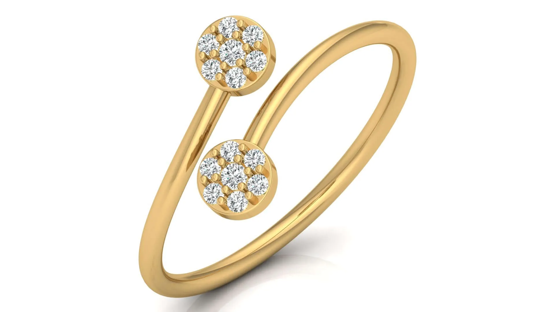 The Knotted Celeste Ring
