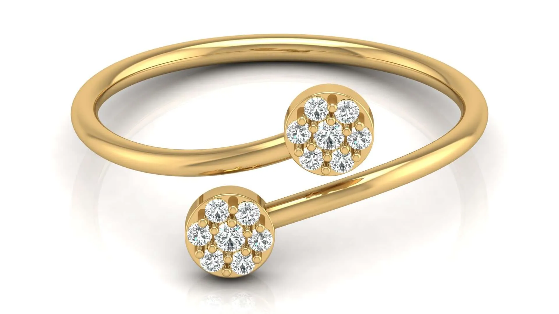 The Knotted Celeste Ring
