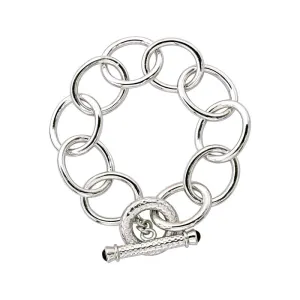 Toggle Bracelet-Iolite