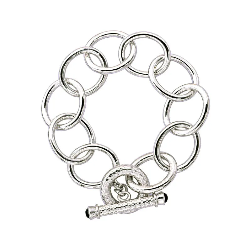 Toggle Bracelet-Iolite