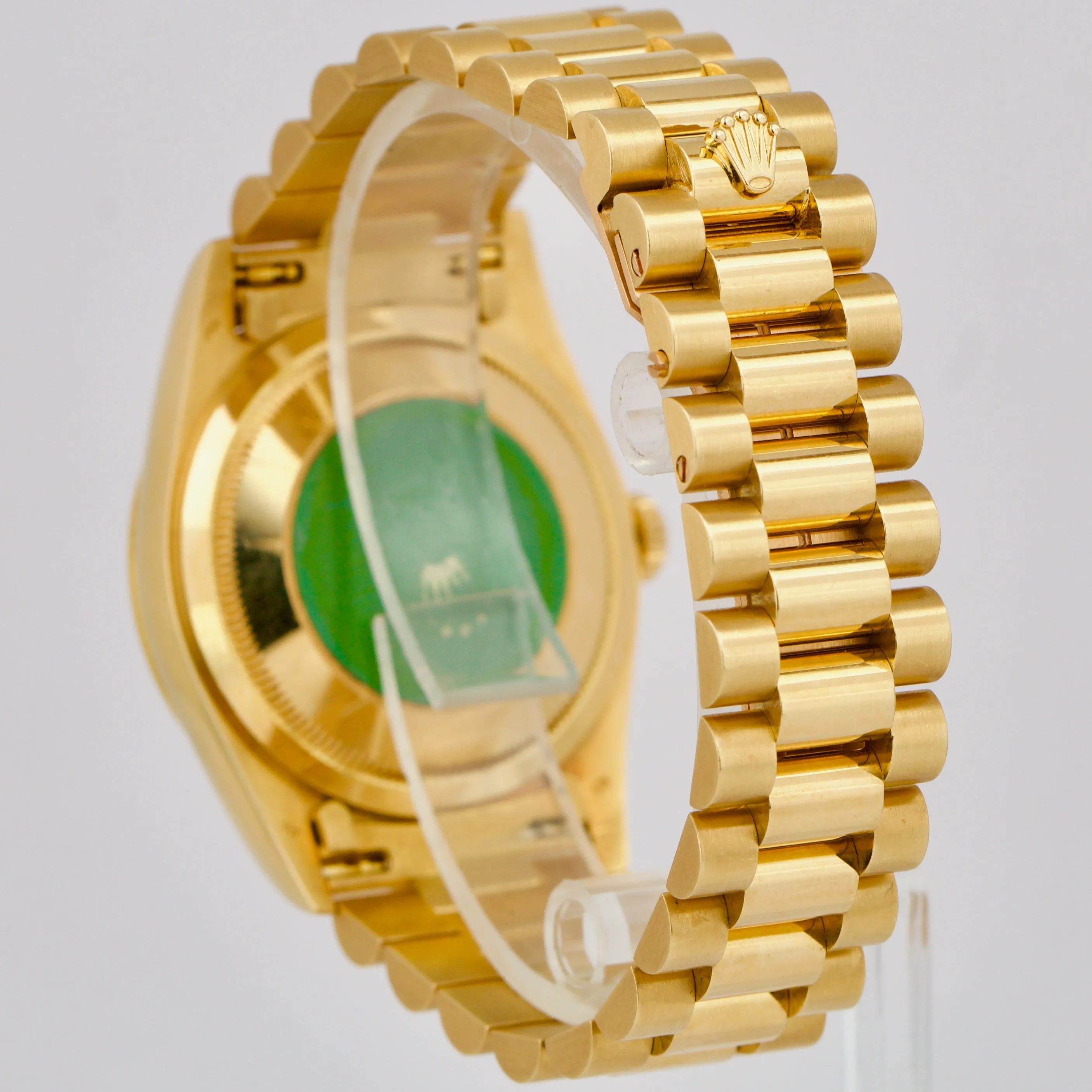 TOP CONDITION Rolex Day-Date President 36mm Champagne DIAMOND Gold Watch 18238