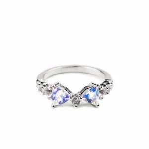TRILLION PRAXIS CONTOUR BAND | MOONSTONE & HERKIMER