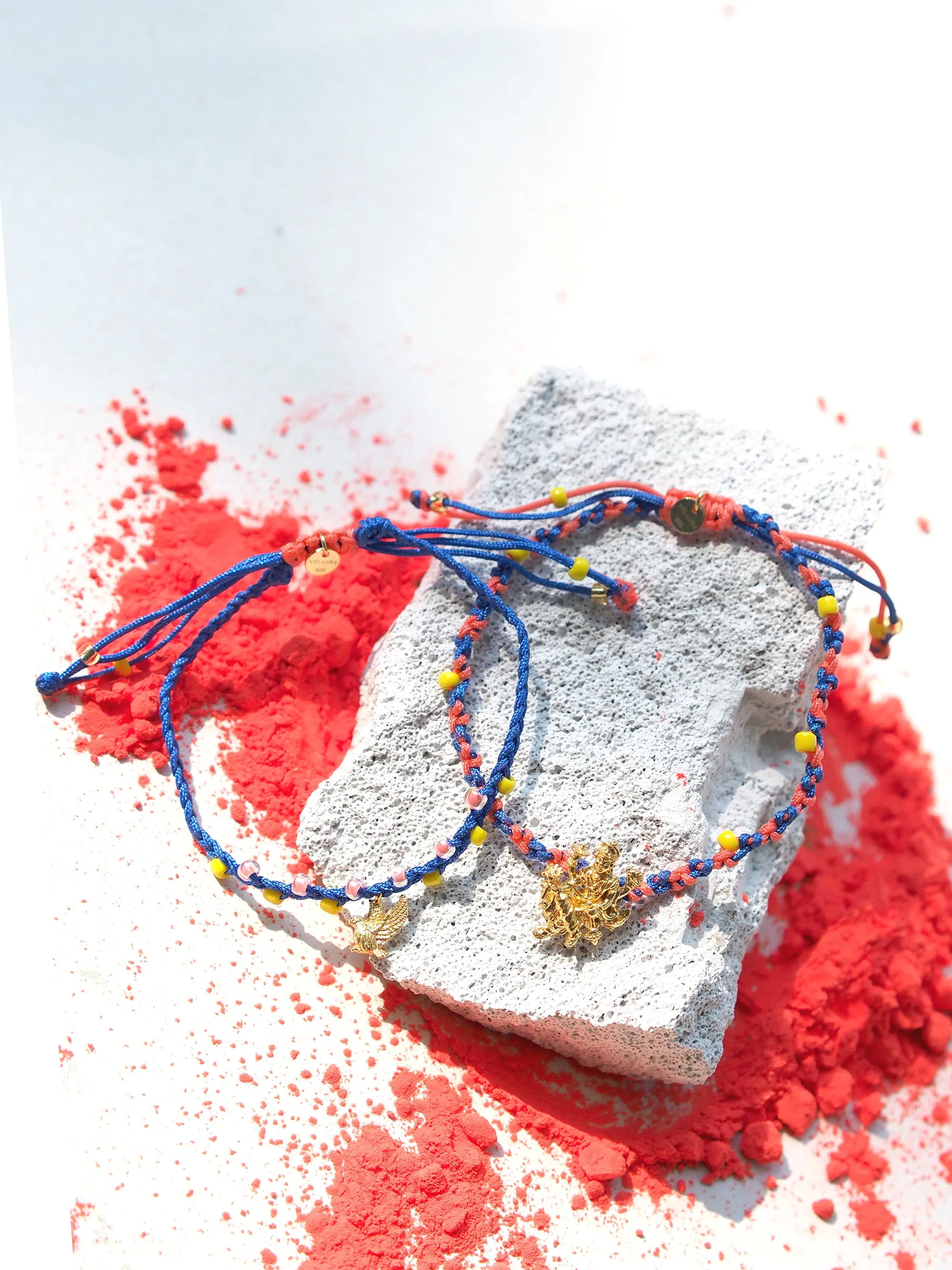 Trimurti Vishnu Colorful SET Bracelets |  Favora - Trinity
