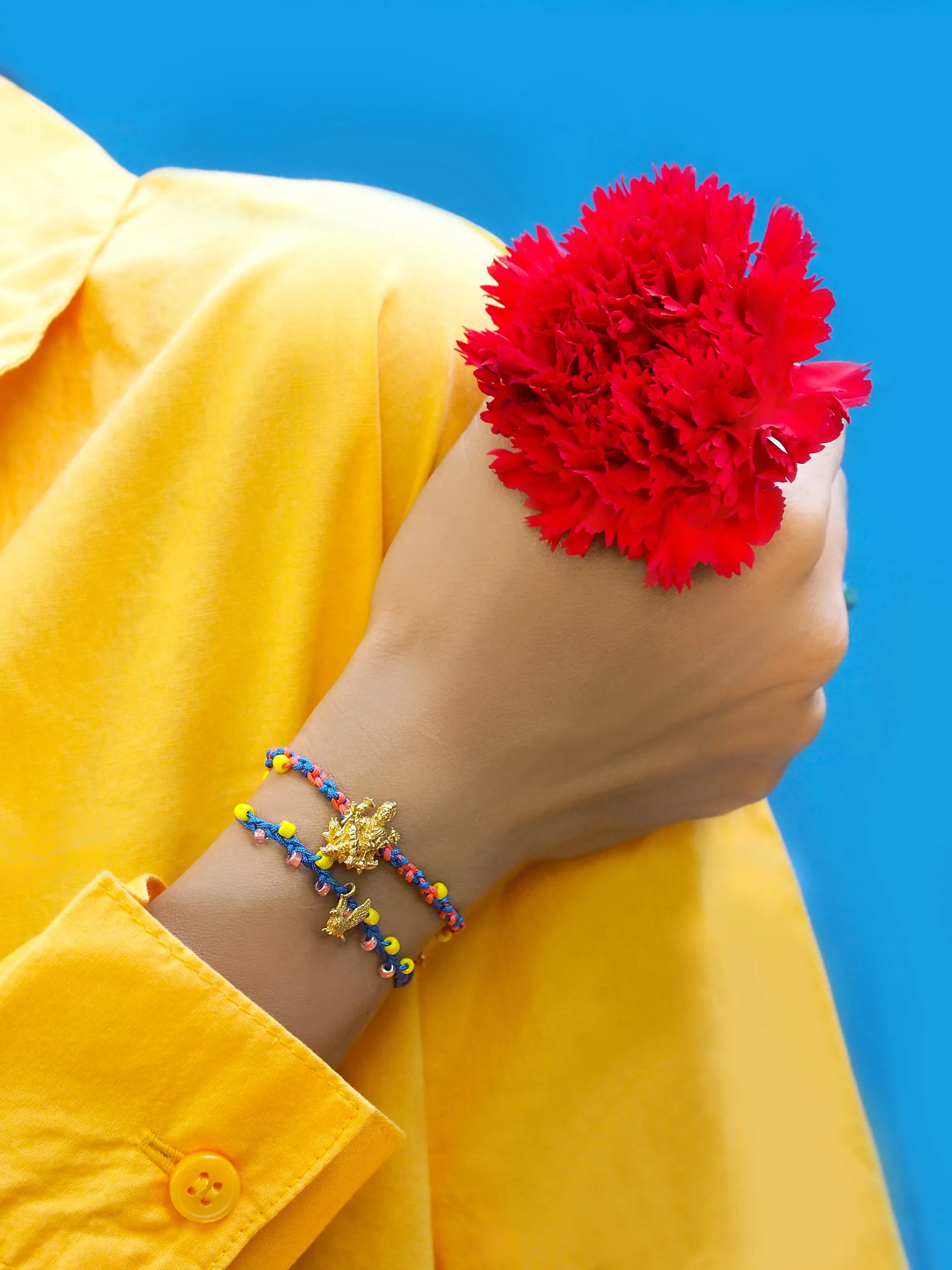 Trimurti Vishnu Colorful SET Bracelets |  Favora - Trinity