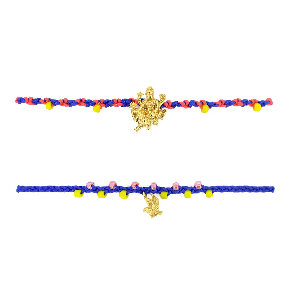 Trimurti Vishnu Colorful SET Bracelets |  Favora - Trinity
