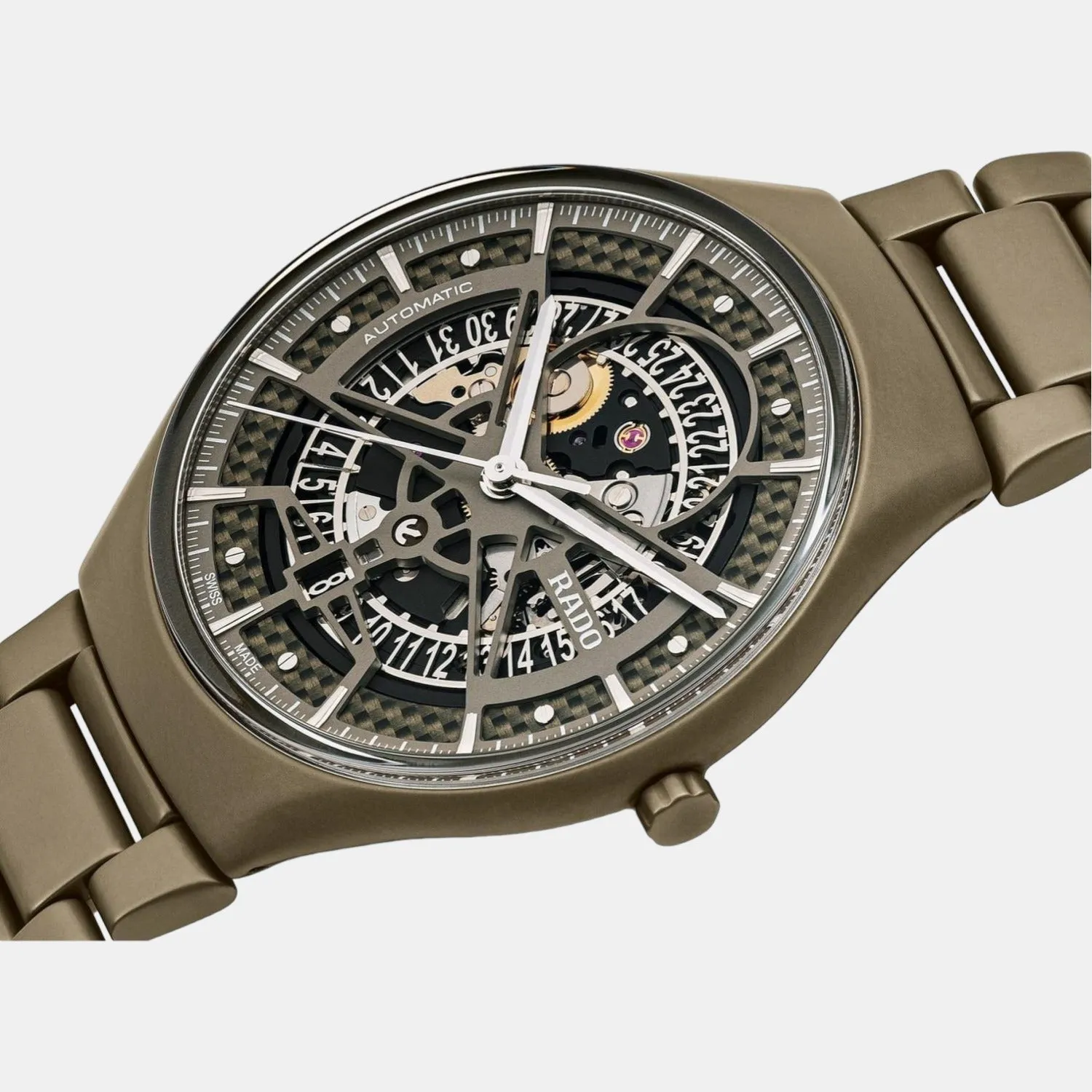 True Thinline Unisex Analog Ceramic Watch R27112312