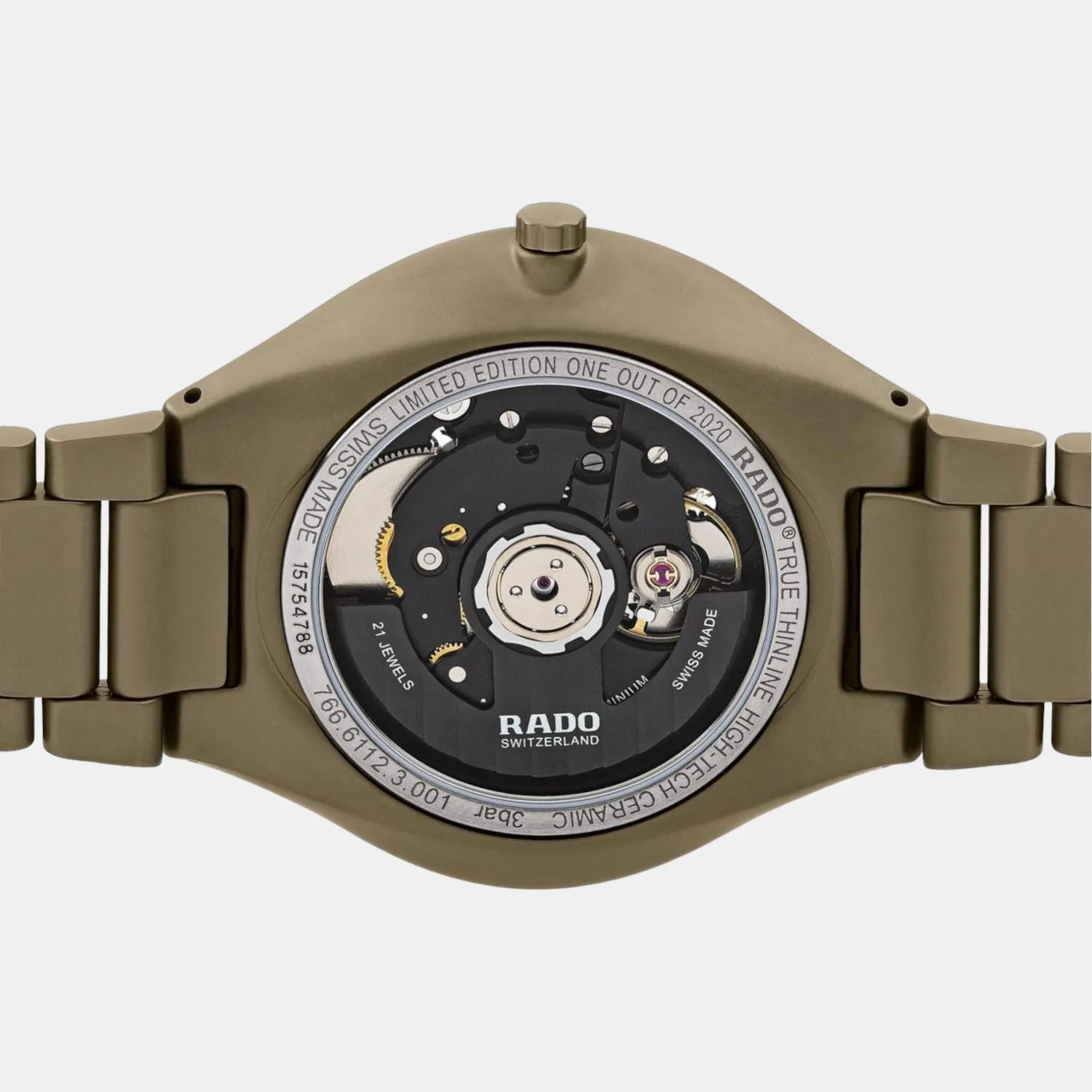 True Thinline Unisex Analog Ceramic Watch R27112312