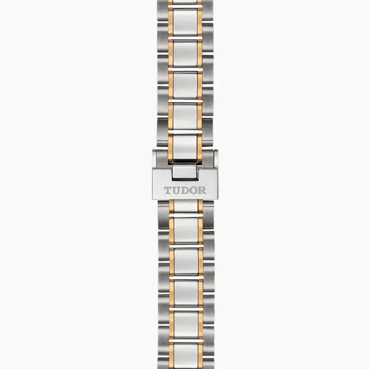 Tudor Style, Stainless Steel and Yellow Gold with Diamond-set, 41mm, Ref# M12703-0005