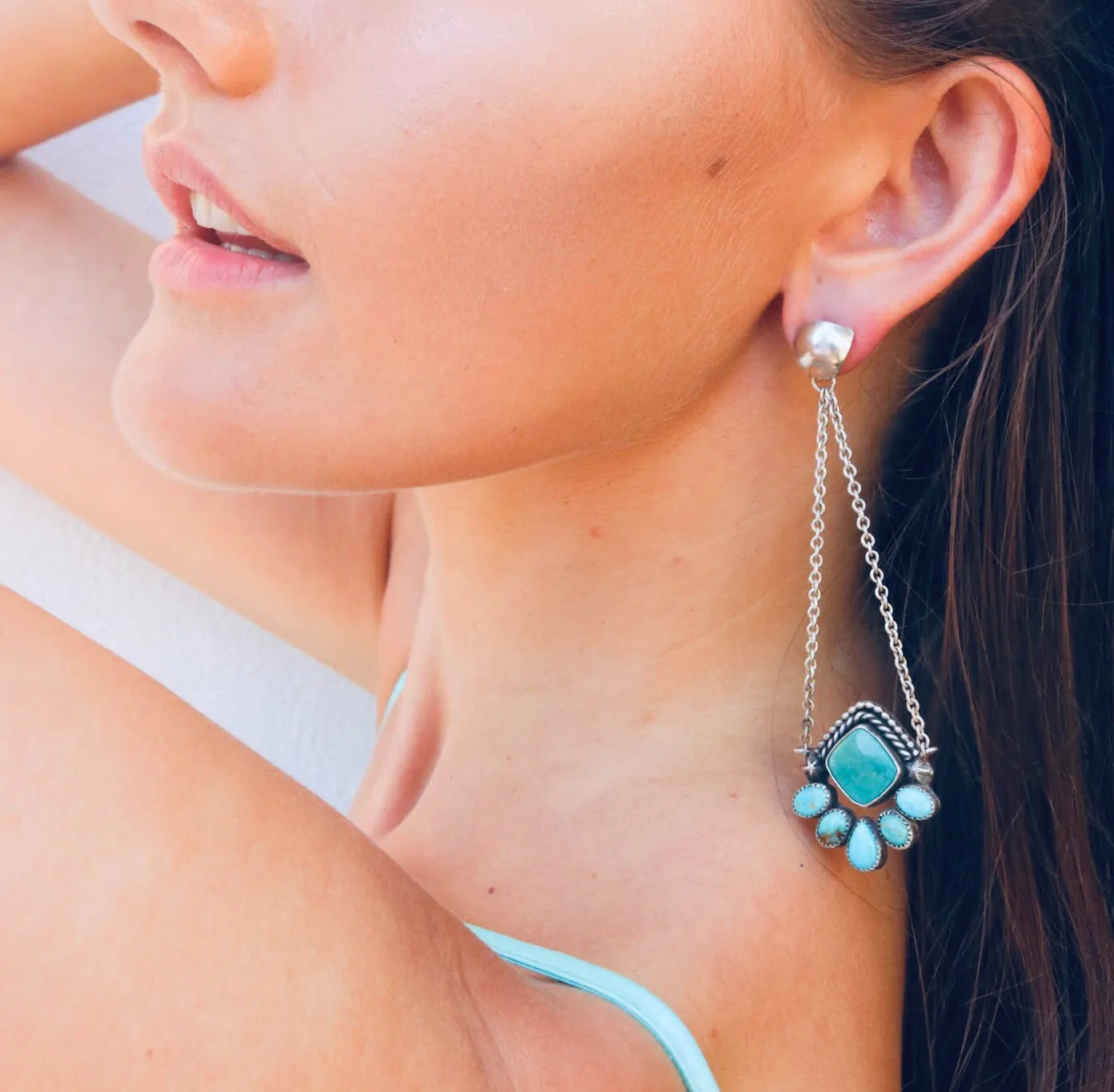 Turquoise Drop Earrings
