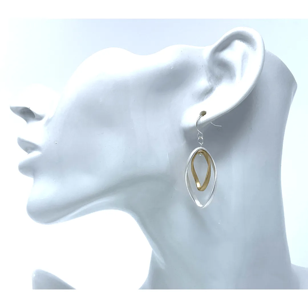 Twist Infinity Drop Earrings