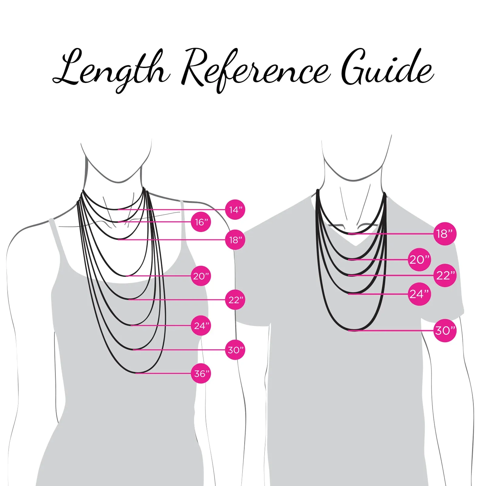 Unisex Black Rubber Cord Necklace with Silver Clasp - Multiple Lengths Available