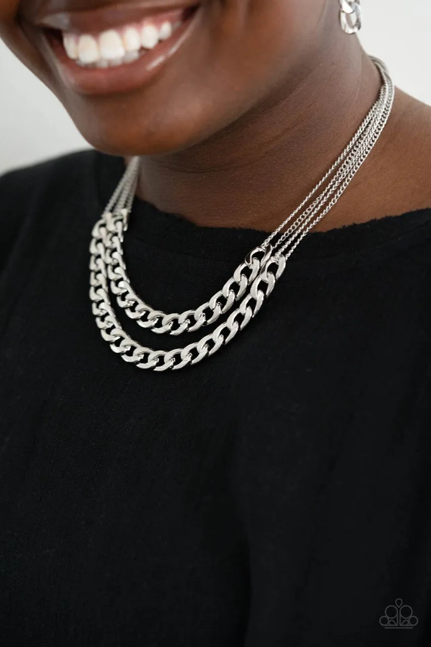 Urban Culture Silver Paparazzi Necklace