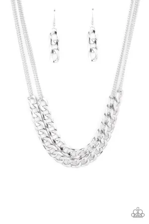 Urban Culture Silver Paparazzi Necklace