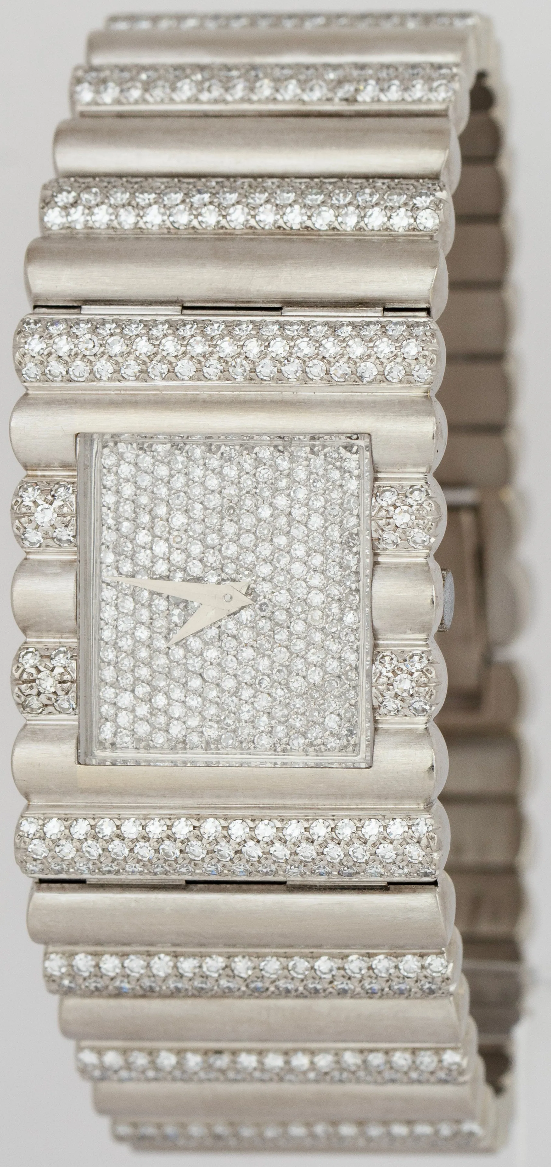 Vacheron VC Constantin FACTORY DIAMOND White Gold Automatic Watch