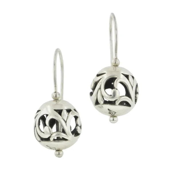Vintage Ball Drop Earrings