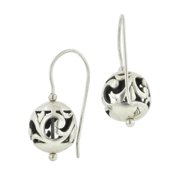 Vintage Ball Drop Earrings