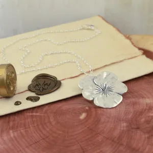 Violet Necklace - February Flower of the Month