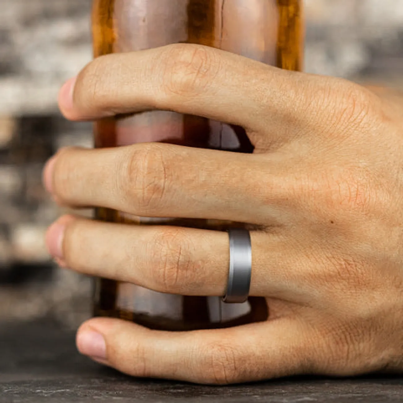 Washington Tantalum Comfort Fit 7.0 Wedding Band Ring