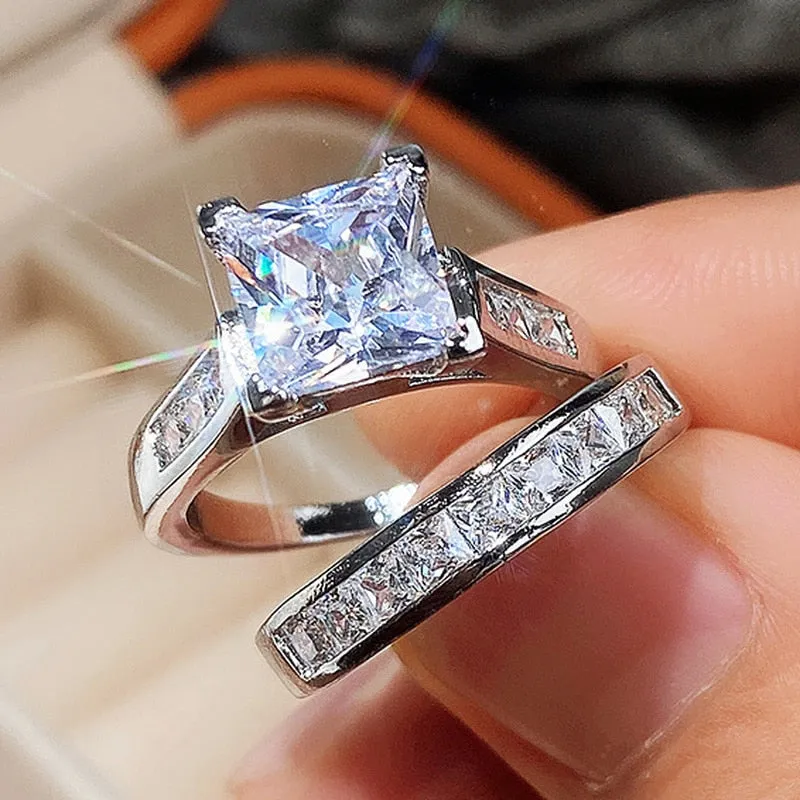 Wedding Ring Luxury Set for Women