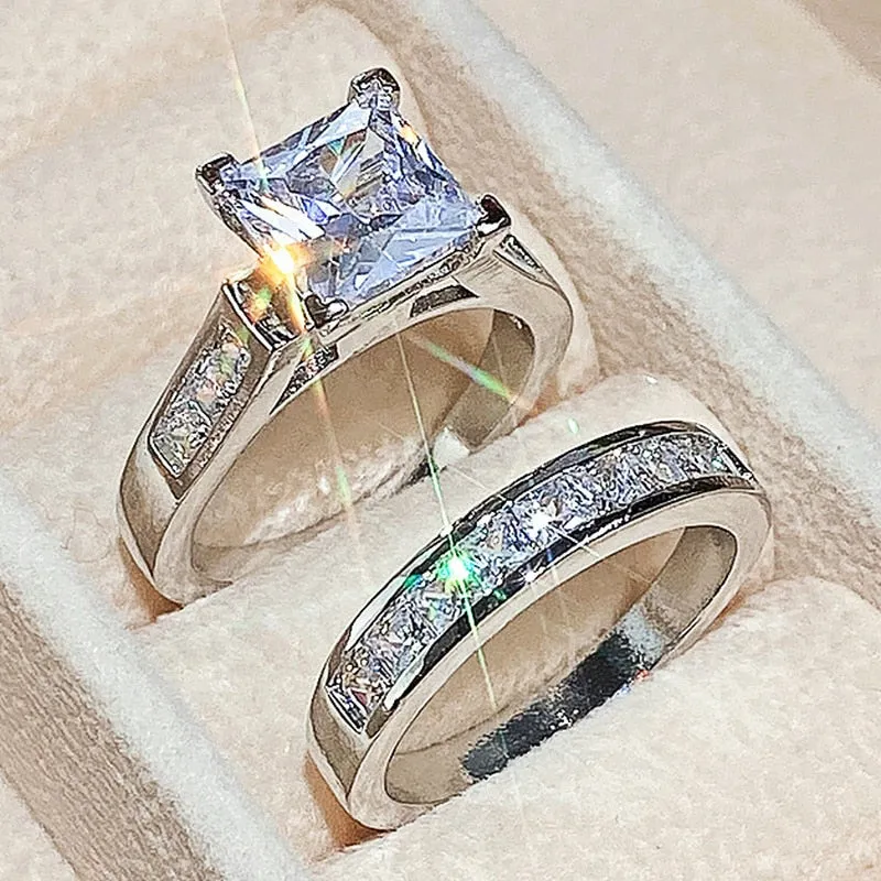 Wedding Ring Luxury Set for Women