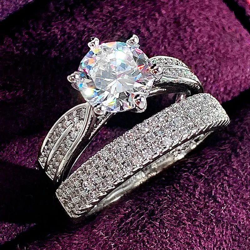 Wedding Ring Luxury Set for Women