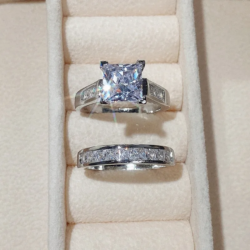 Wedding Ring Luxury Set for Women