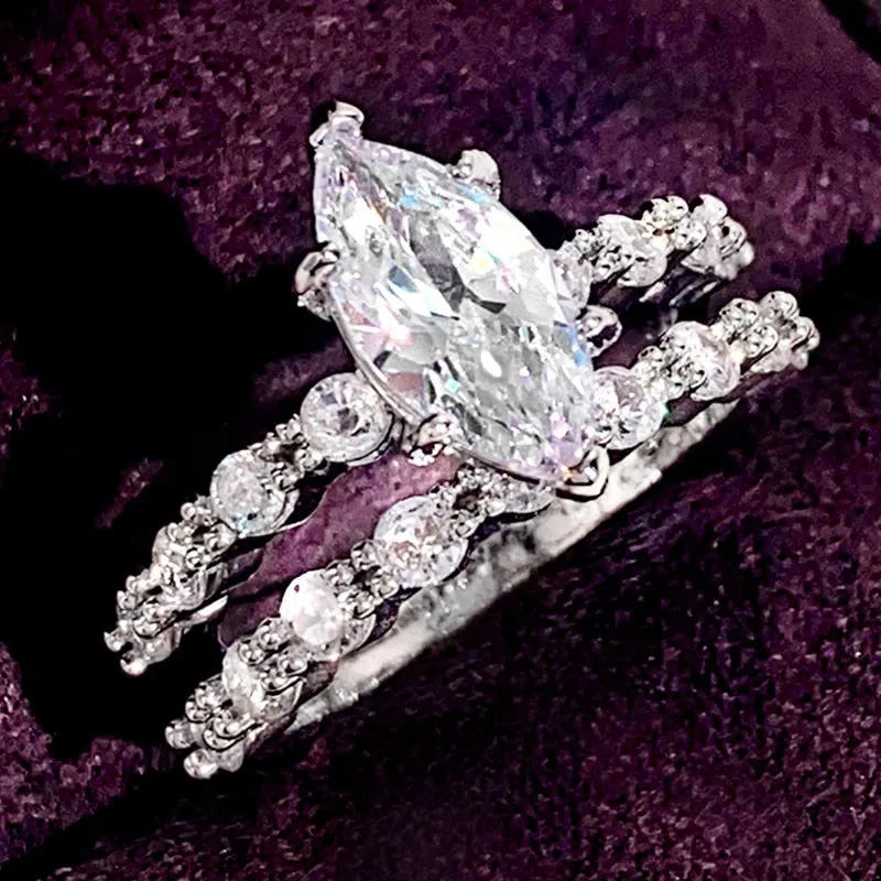 Wedding Ring Luxury Set for Women