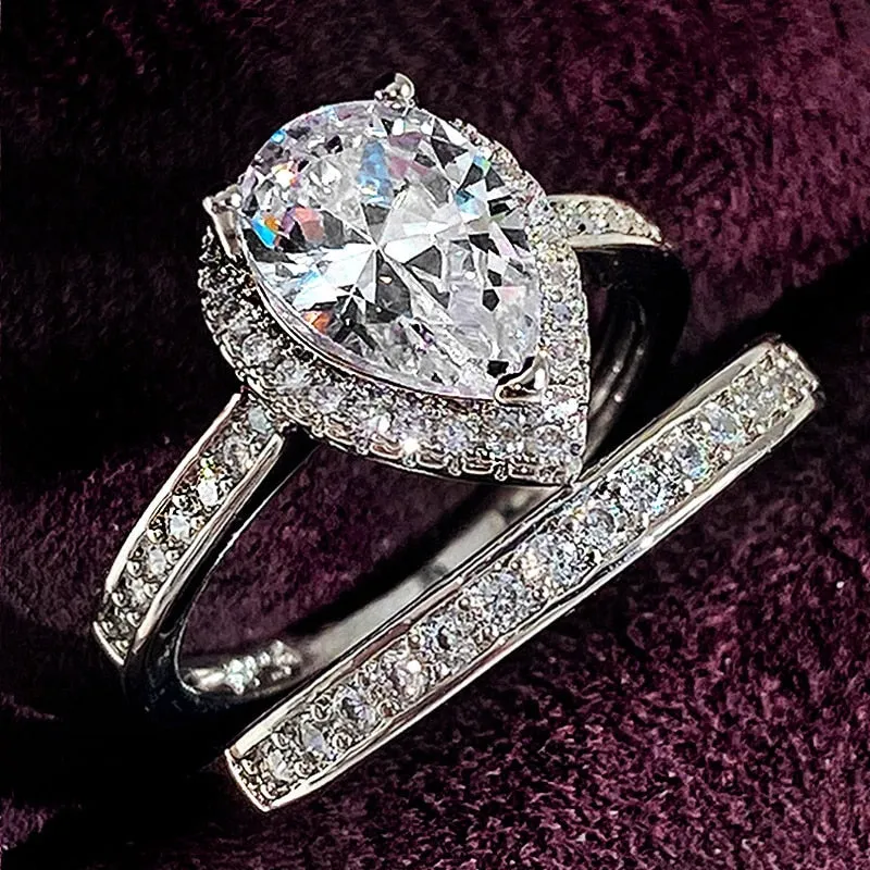 Wedding Ring Luxury Set for Women