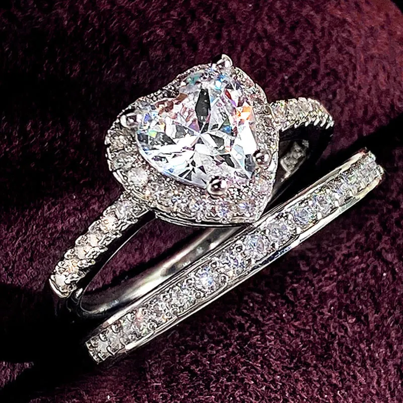 Wedding Ring Luxury Set for Women