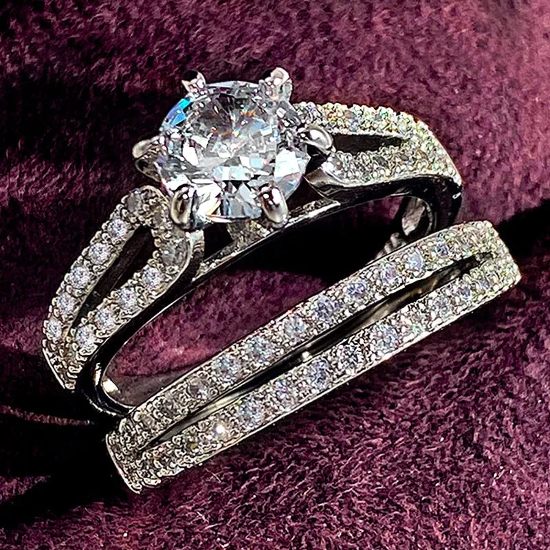 Wedding Ring Luxury Set for Women