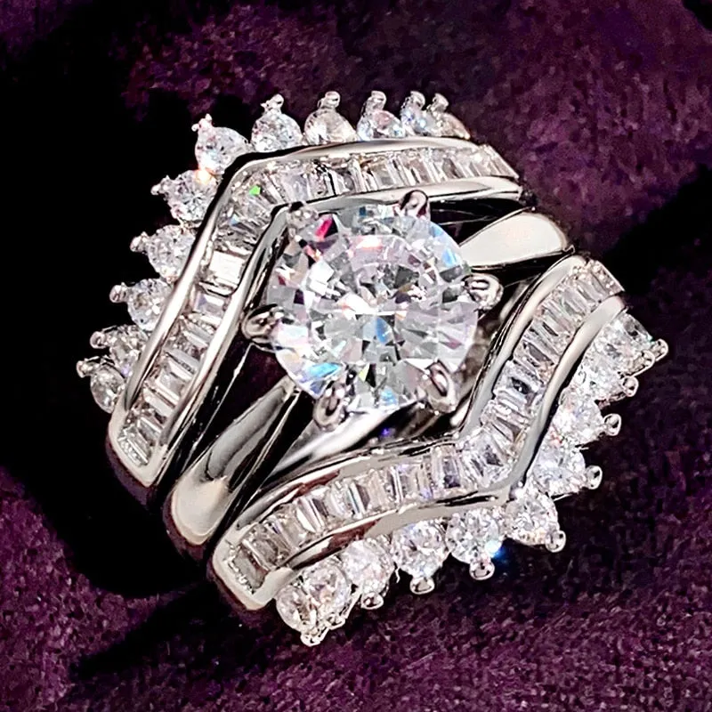 Wedding Ring Luxury Set for Women