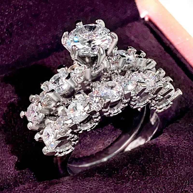 Wedding Ring Luxury Set for Women