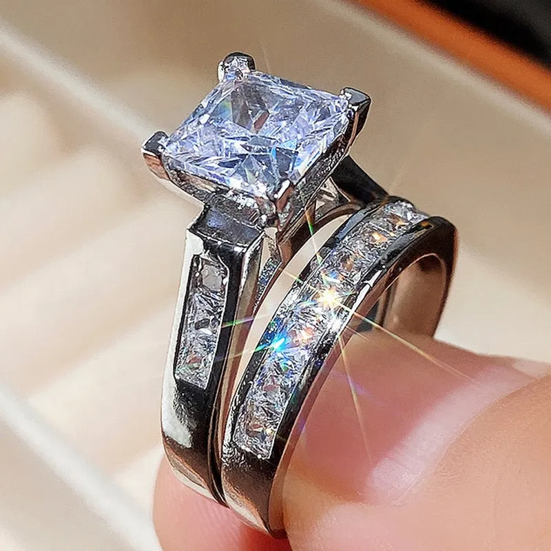 Wedding Ring Luxury Set for Women