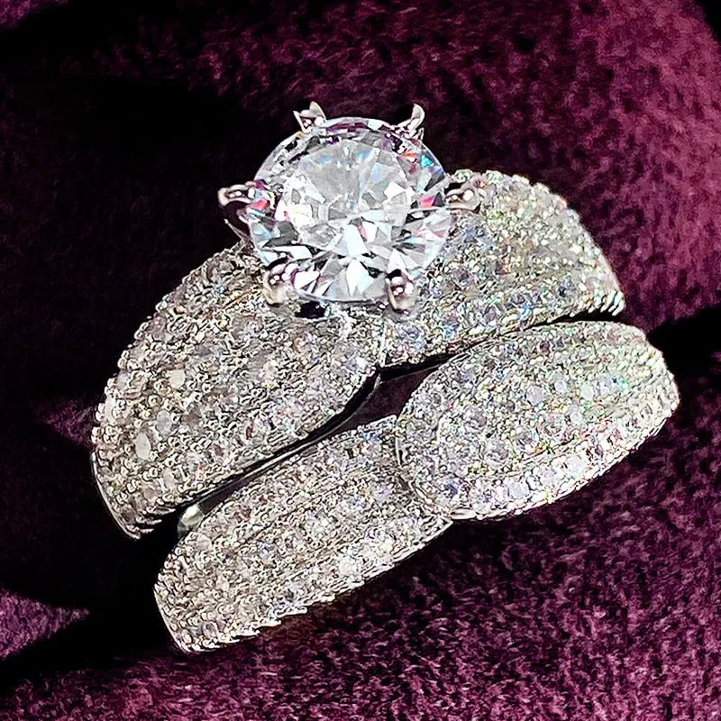 Wedding Ring Luxury Set for Women