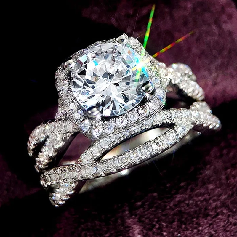 Wedding Ring Luxury Set for Women