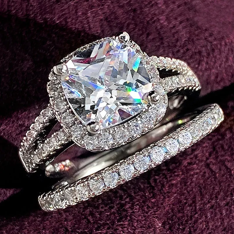 Wedding Ring Luxury Set for Women