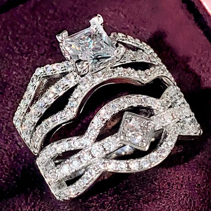 Wedding Ring Luxury Set for Women