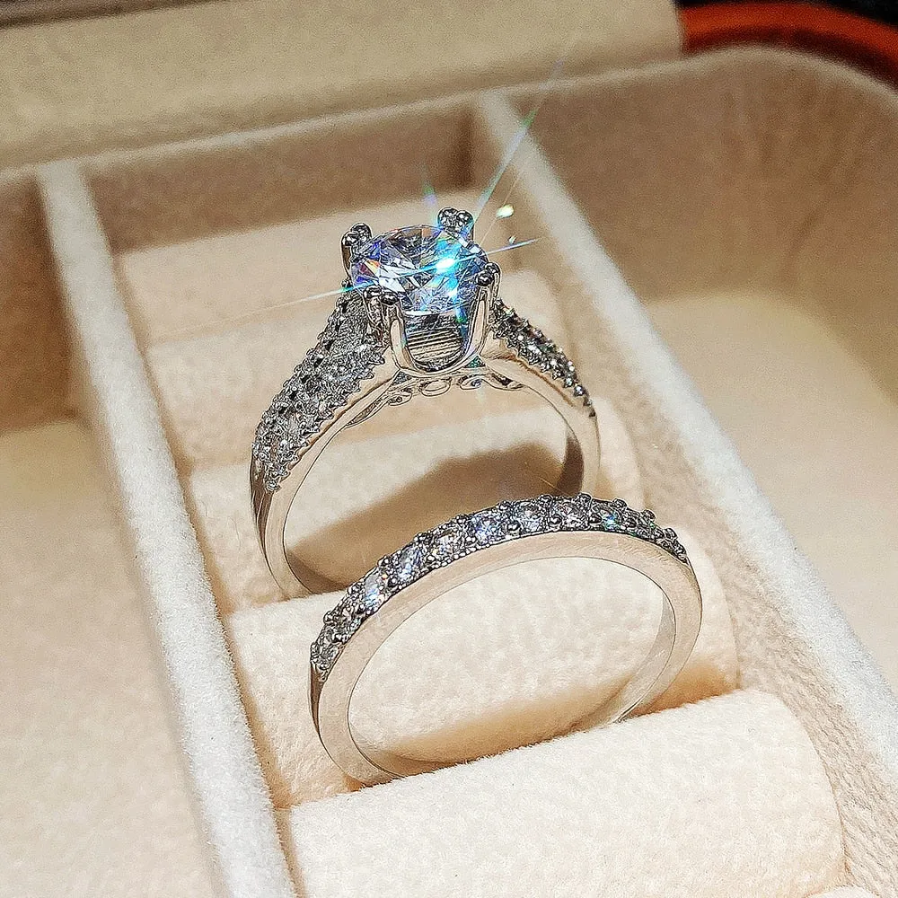 Wedding Ring Luxury Set for Women
