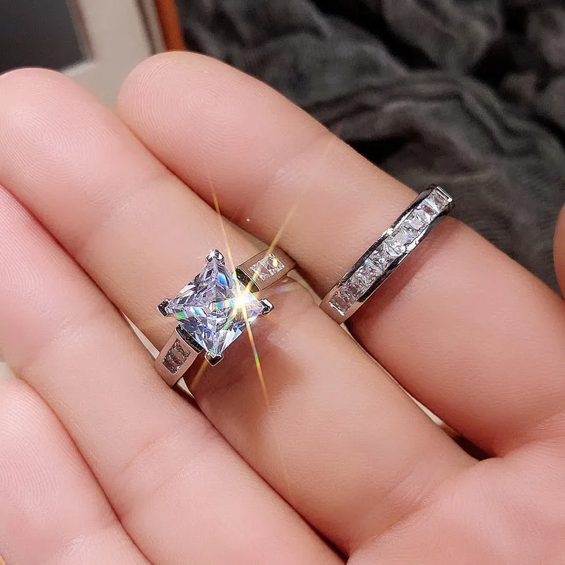 Wedding Ring Luxury Set for Women