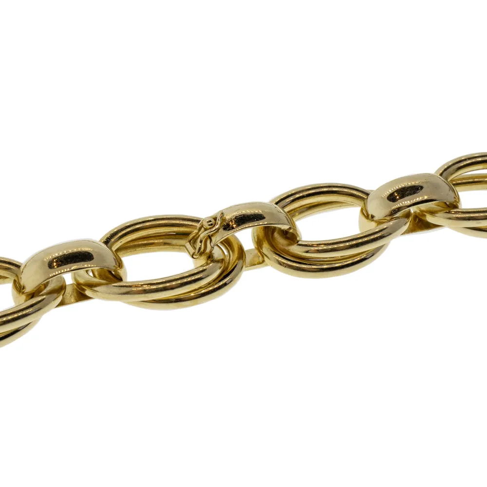 Weingrill Hollow Link Necklace