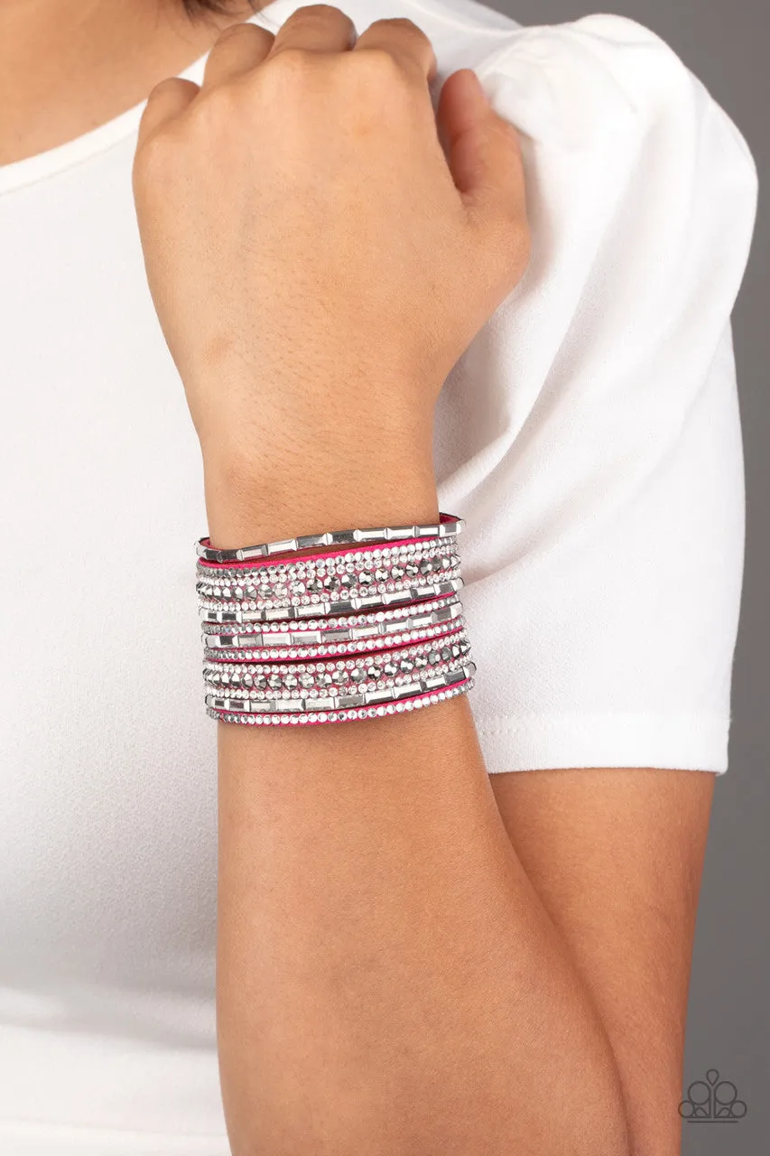 Wham Bam Glam Pink Paparazzi Bracelet