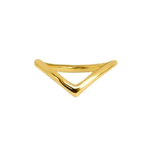 Wishbone Wedding Ring