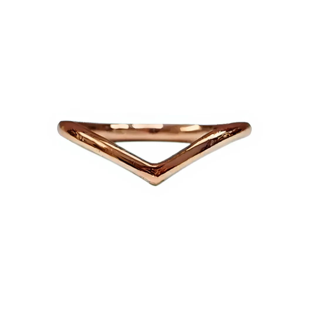 Wishbone Wedding Ring